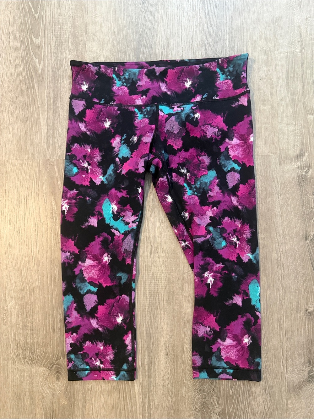 Lululemon 12 Wunder Under Crop Athletic Casual Yoga Lounge Workout Leggings